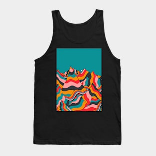 Mountain sand peaks Tank Top